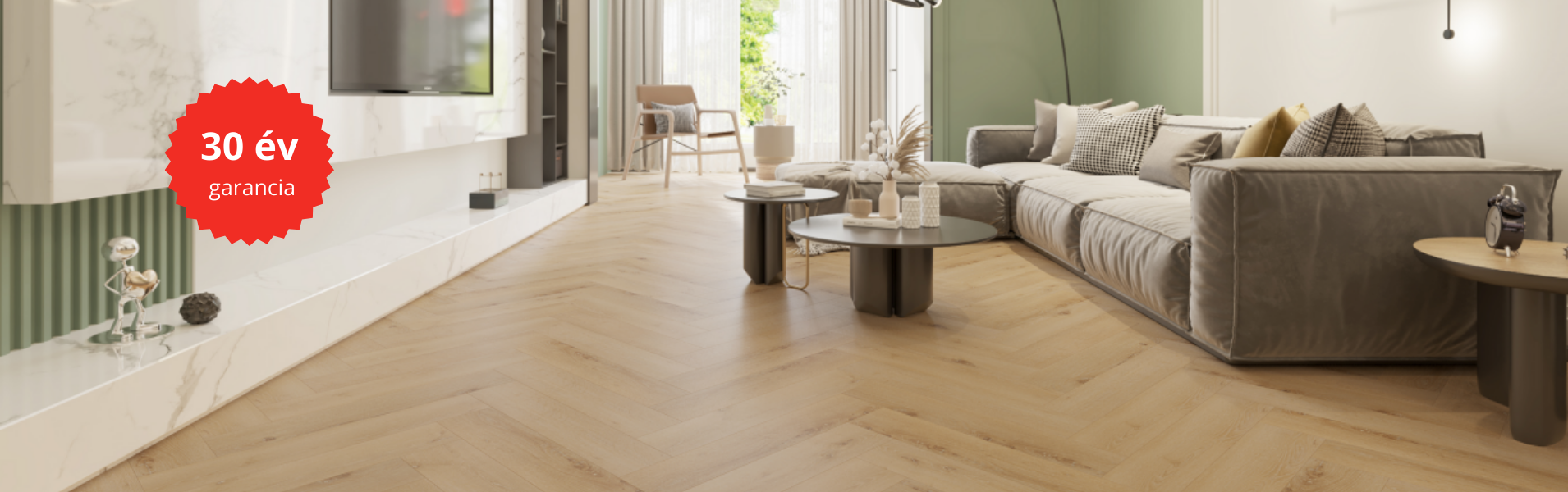 Uniclic halszálka padló