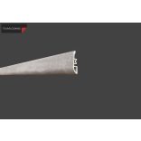 SPC Light Grey szintkiegyenlítő burkolatváltó