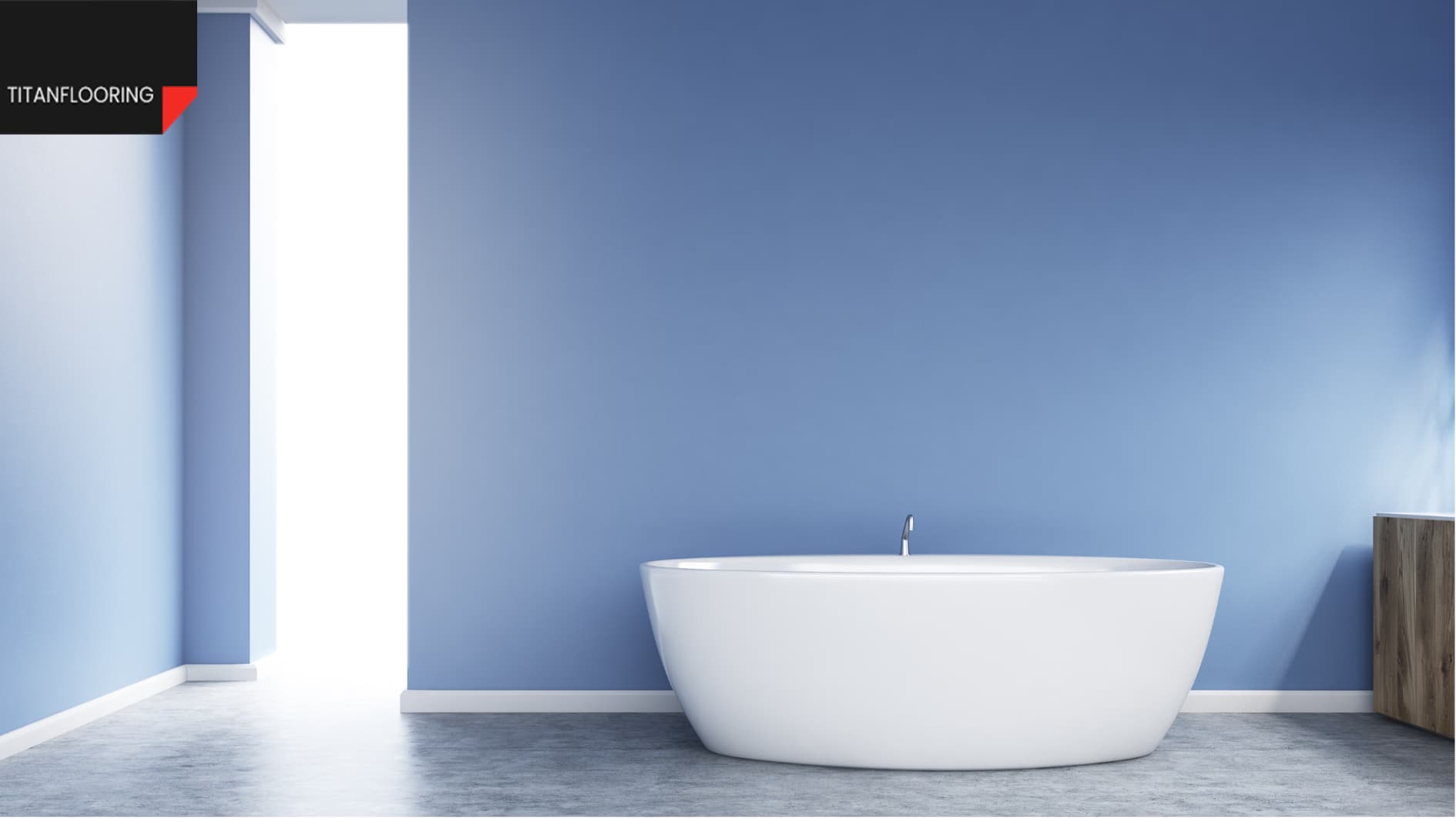 A modern fürdőszobák padlója: a kőhatású SPC melegburkolat